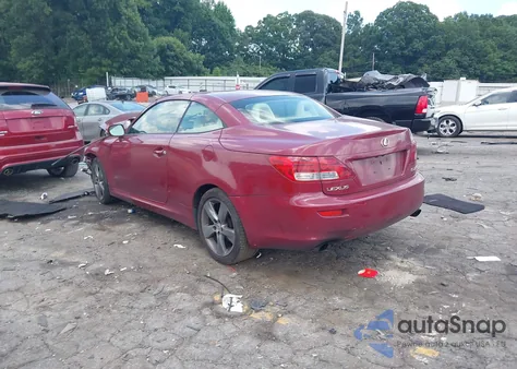2010 Lexus Is 250C from USA, damaged, VIN JTHFF2C23A2504919
